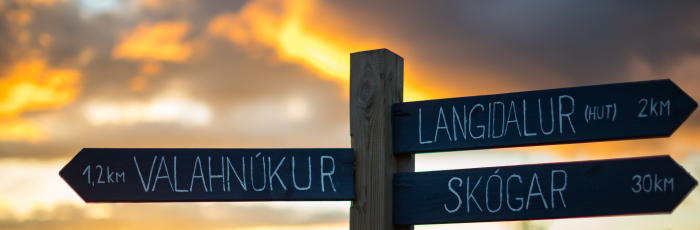 Vegprestar í Þórsmörk Vegprestar í Þórsmörk
