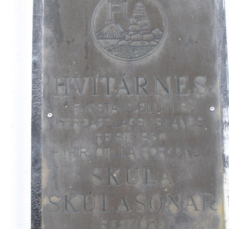 Skálinn í Hvítárnesi er elsti skáli Ferðafélags Íslands en hann var reistur 1930.