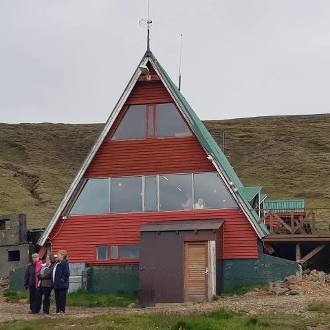 Eldri og heldri borgarar í Kerlingafjöllum og Hveravöllum