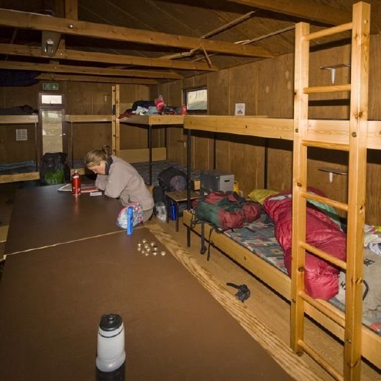 Álftavatn - small hut dorm room