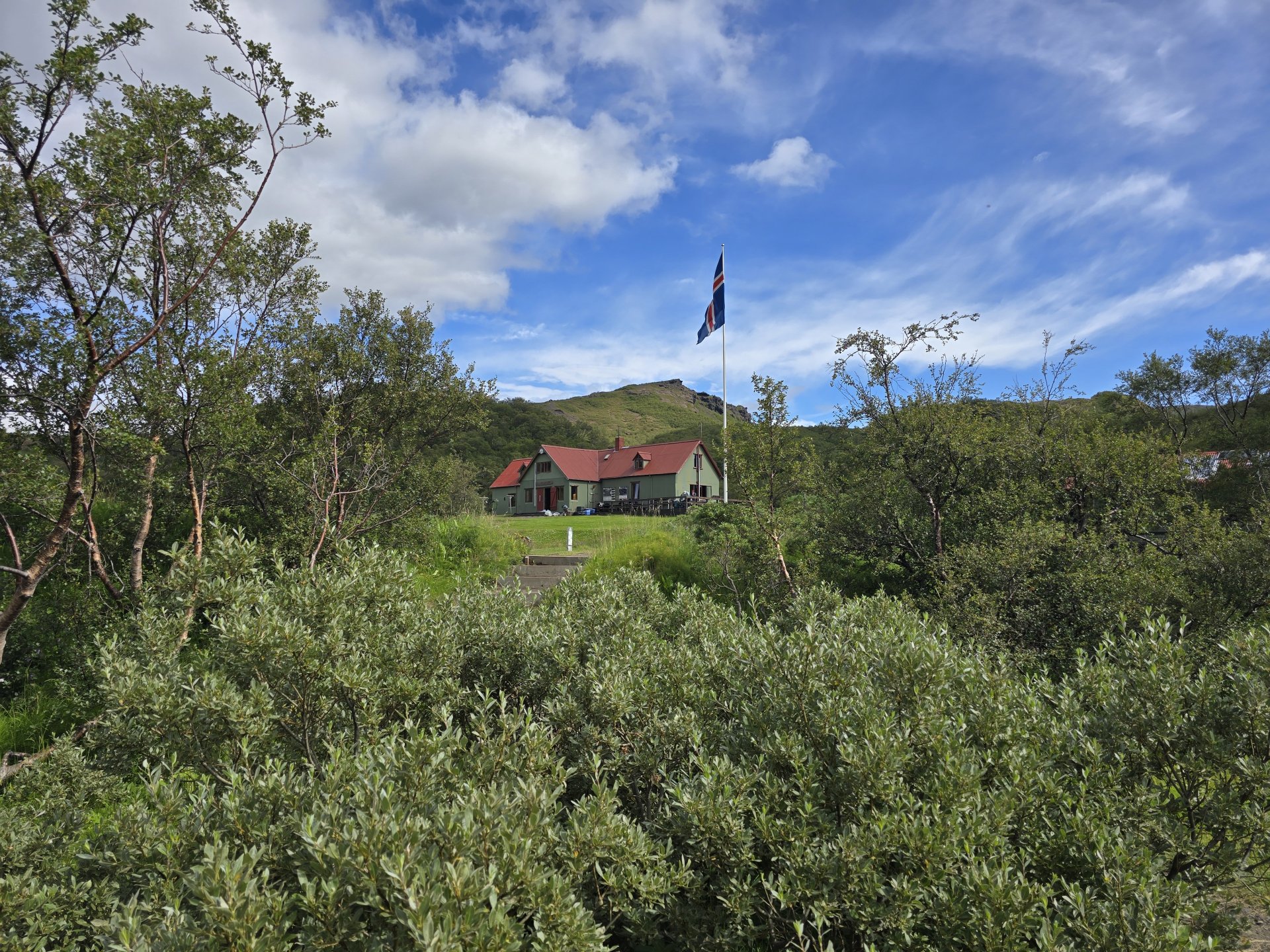 Skagfjörðsskáli í Langadal á Þórsmörk. Skálinn verður endurbyggður í ár og nýr skáli tekinn í notkun á afmælisárinu 2027.