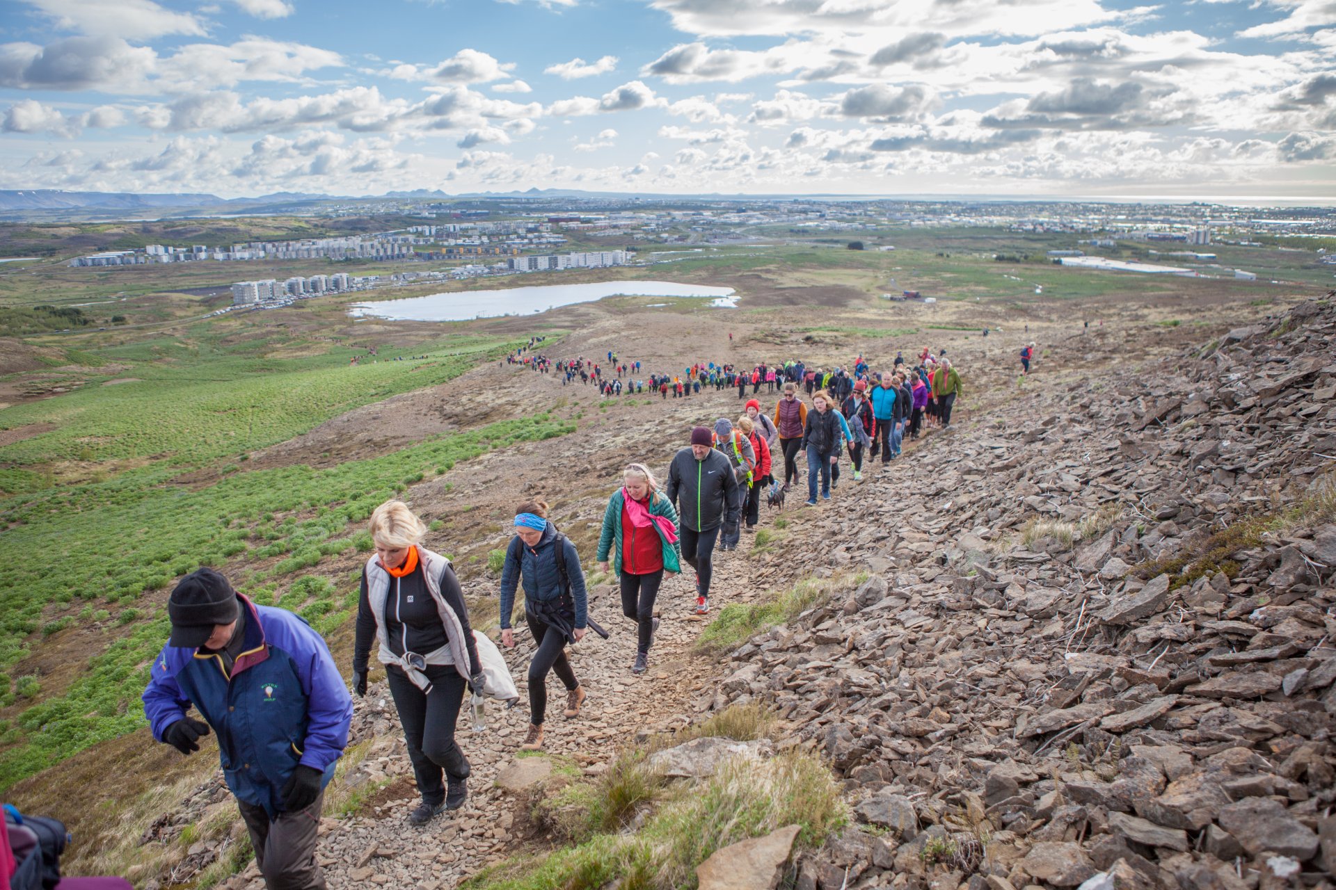 Lýðheilsugöngur FÍ verða víða um land á miðvikudögum í september í samstarfi við ferðafélagsdeildir, sveitarfélög og fleiri aðila. 