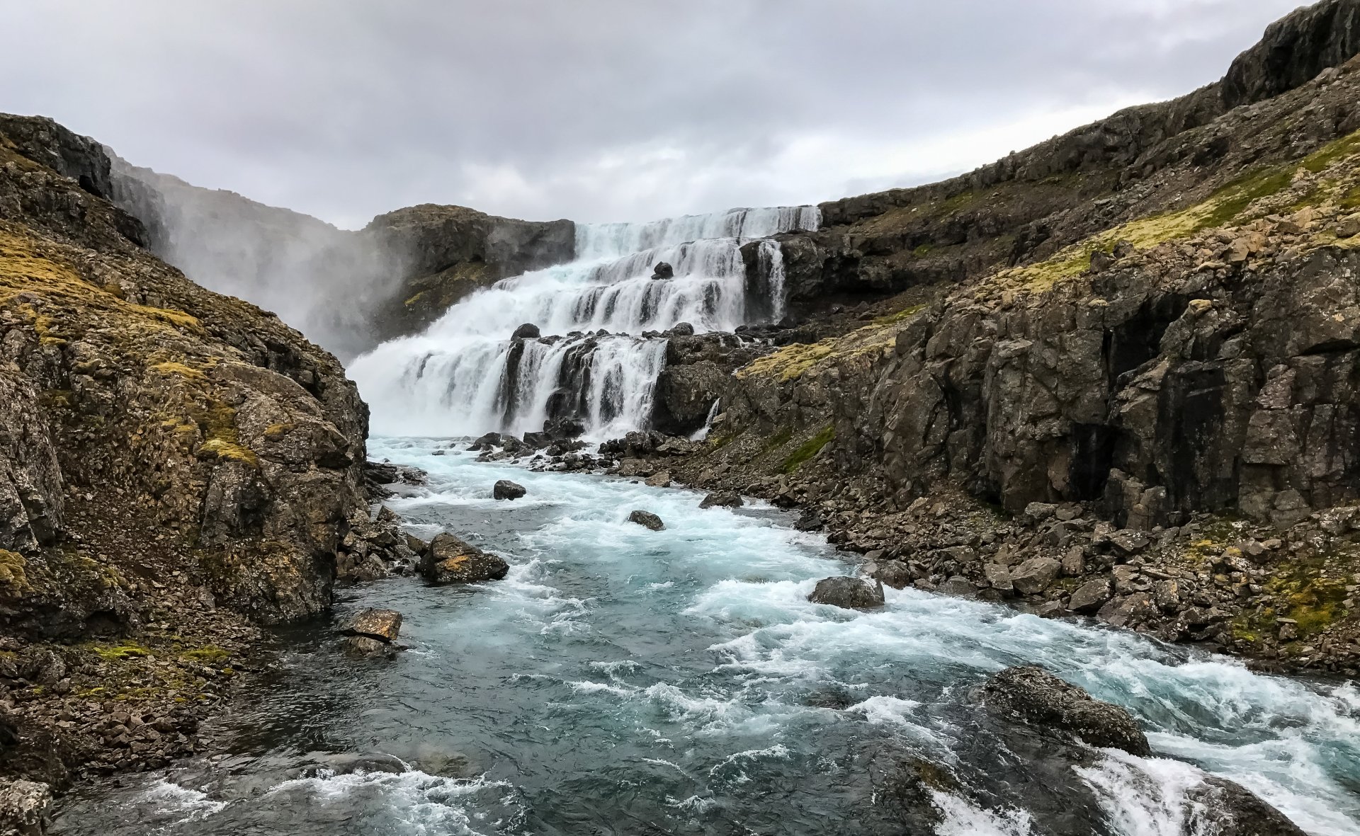 Fossinn Rjúkanda í ánni Rjúkanda. Tómas Guðbjartsson tók myndina. 