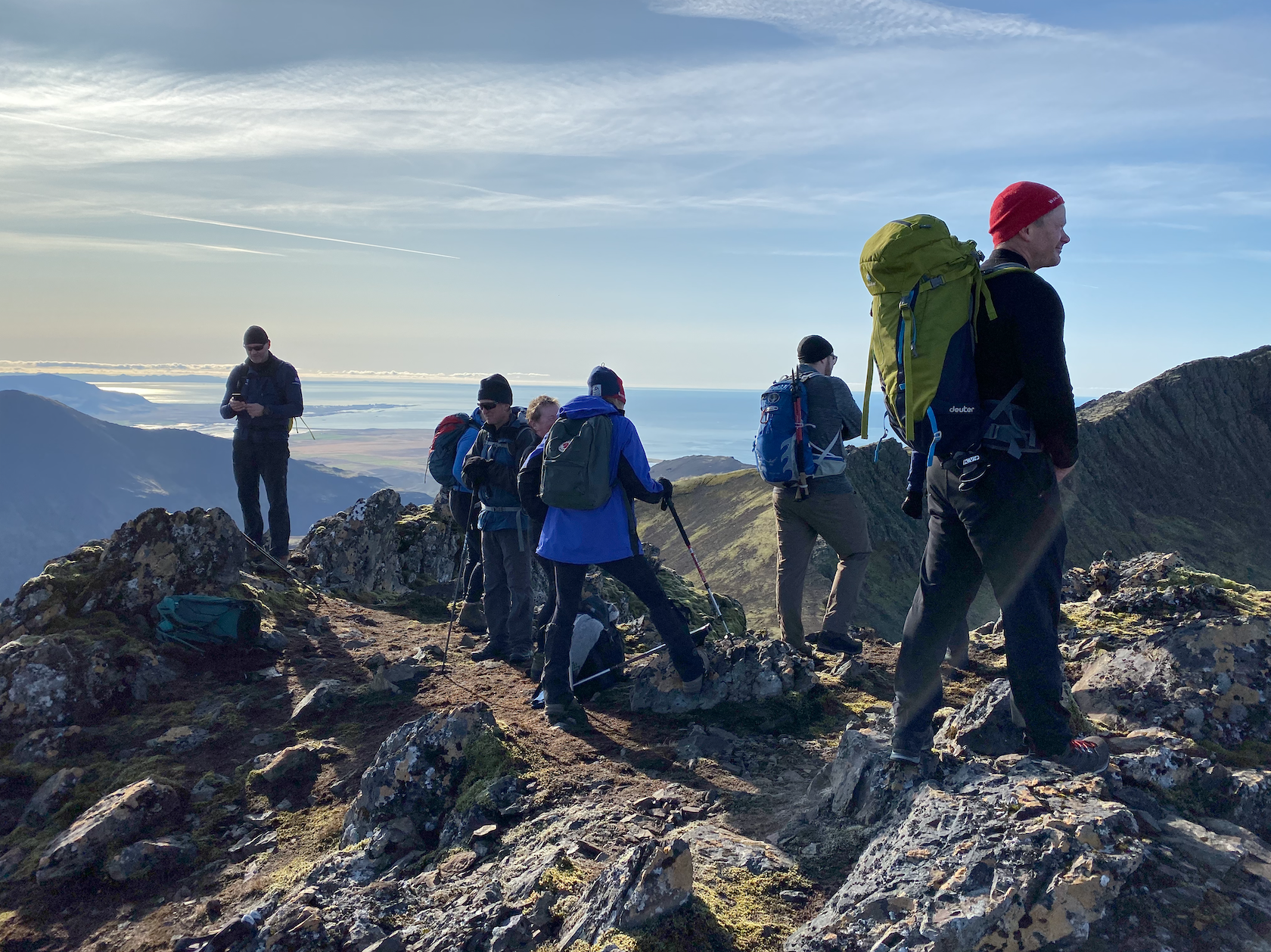 Á toppi Hafnarfjalls