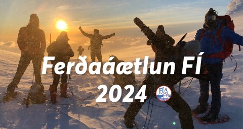 Ferðaáætlun FÍ 2024